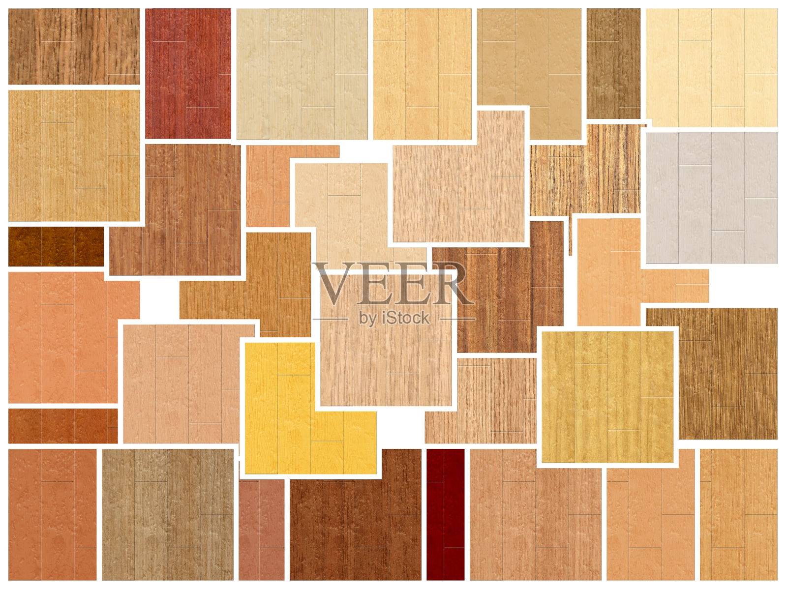 不同图案的拼花木地板照片摄影图片