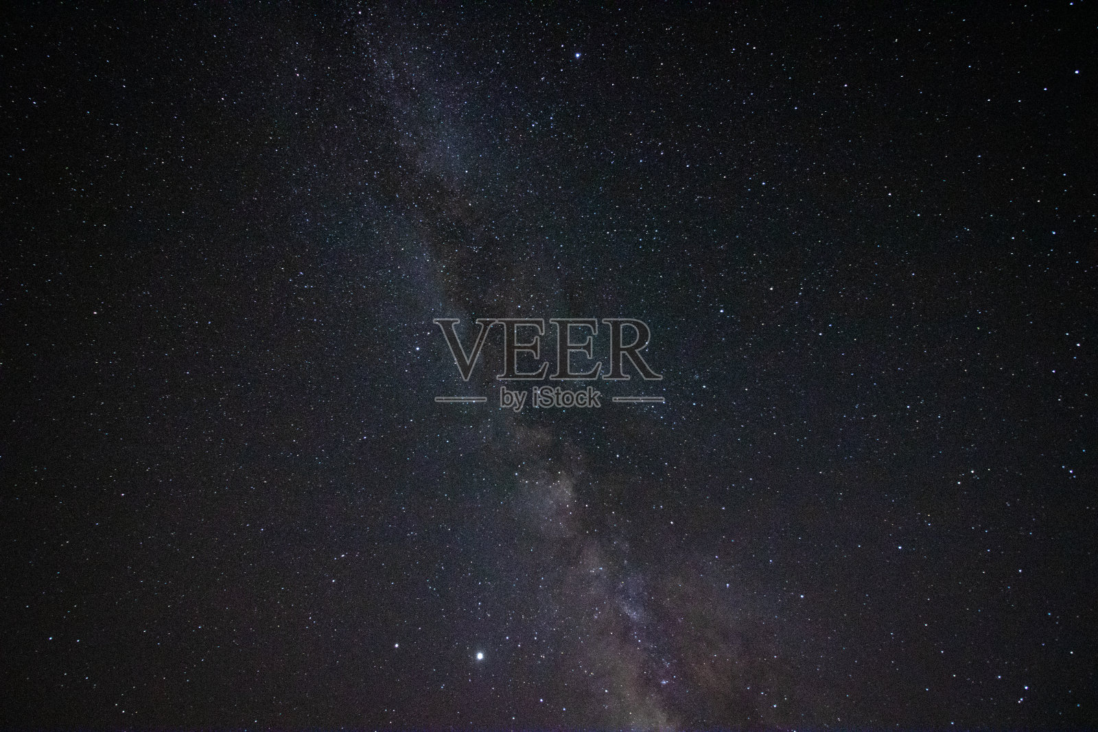 银河系与恒星照片摄影图片