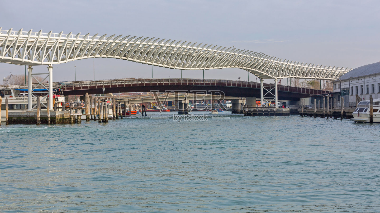 Tronchetto桥威尼斯照片摄影图片