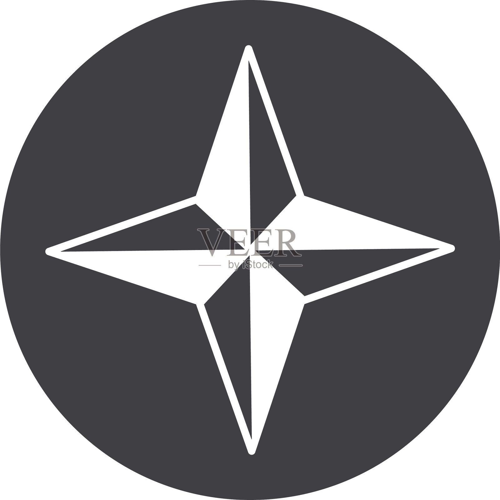 指南针玫瑰导航地图旅行设计元素图片