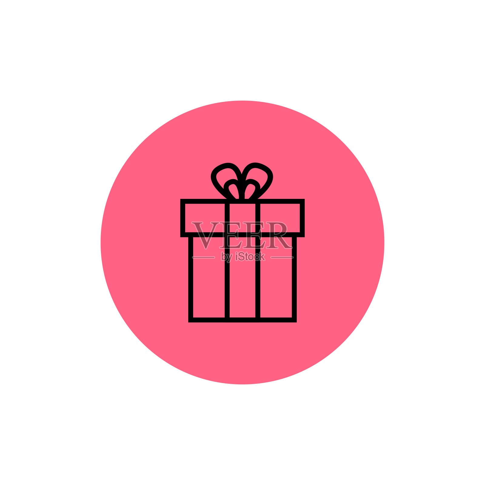 孤立的礼物金融类股插画图片素材