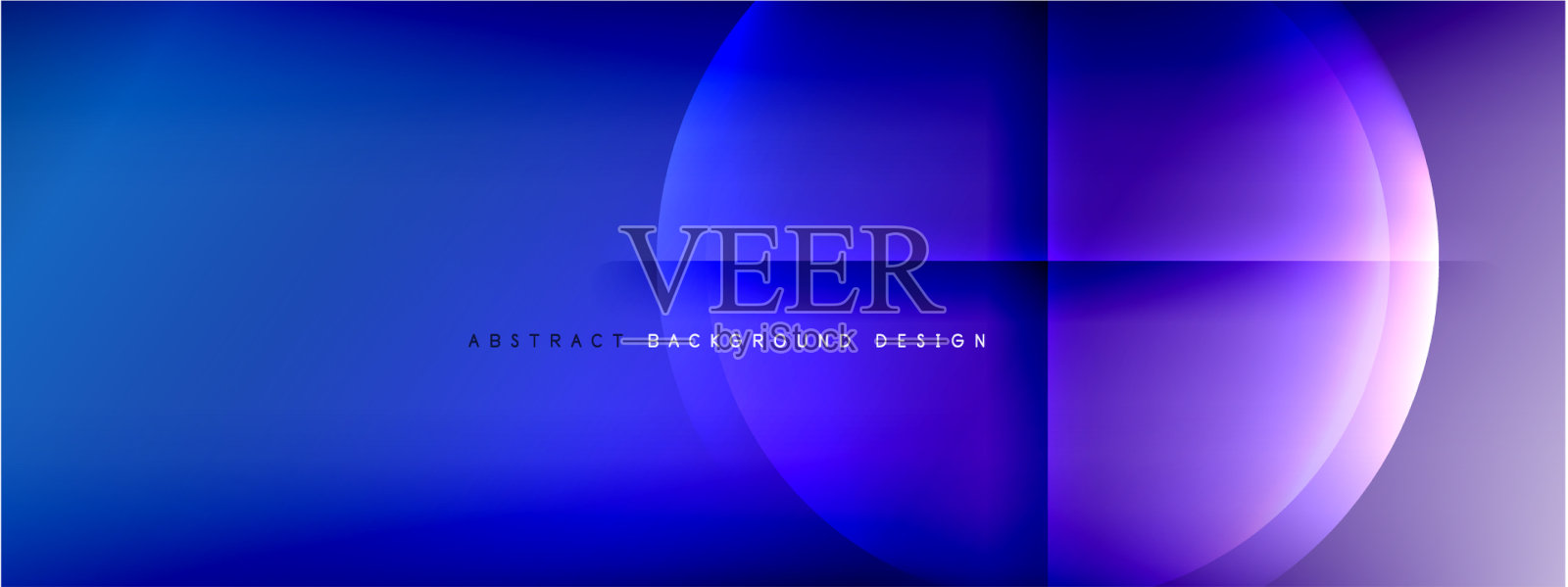 抽象背景-圆和十字上插画图片素材