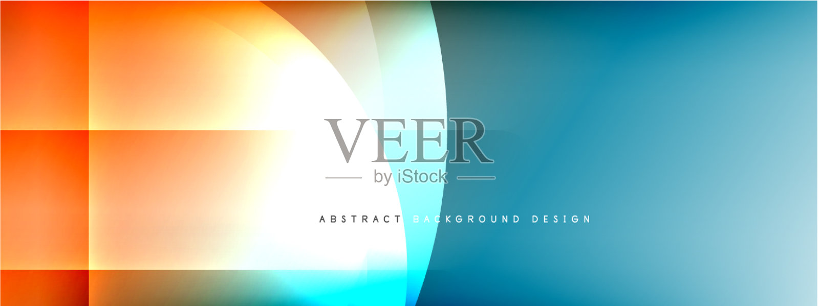 抽象背景-圆和十字上插画图片素材