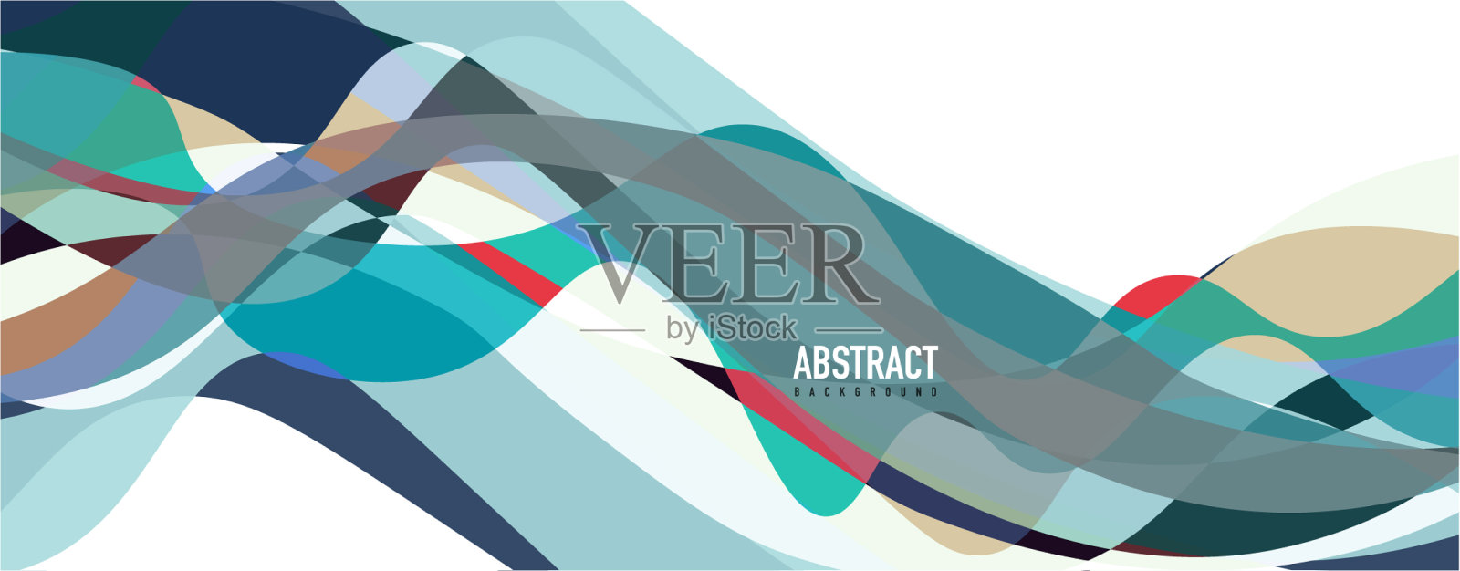 流体波彩色抽象背景动态插画图片素材