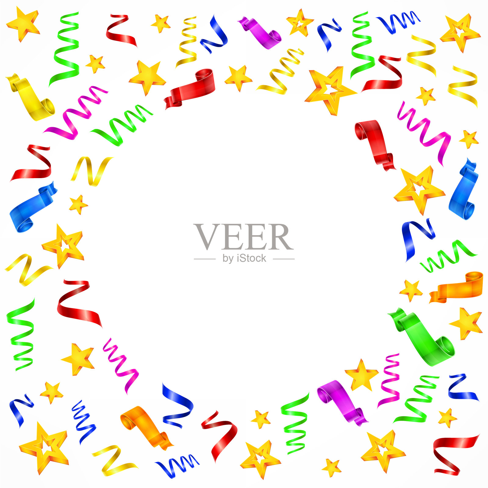 聚会装饰背景插画图片素材