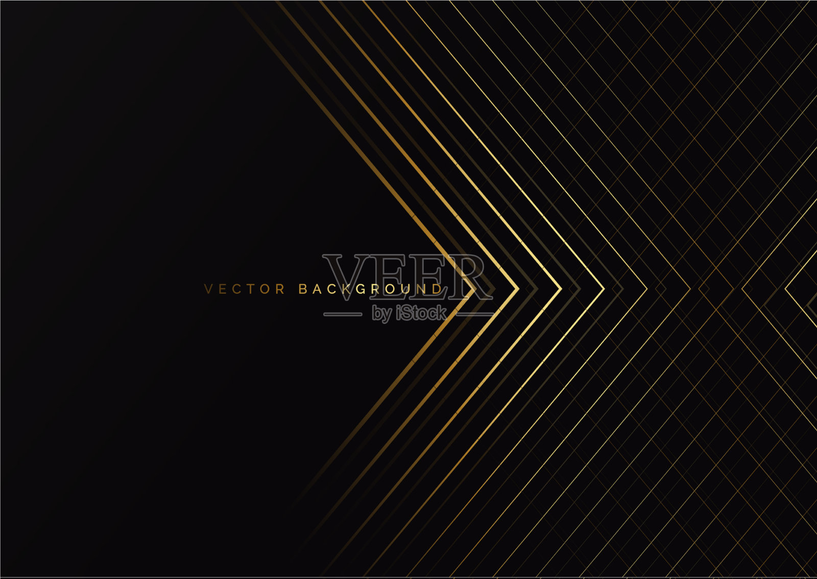 抽象的黑色三角形背景带条纹插画图片素材