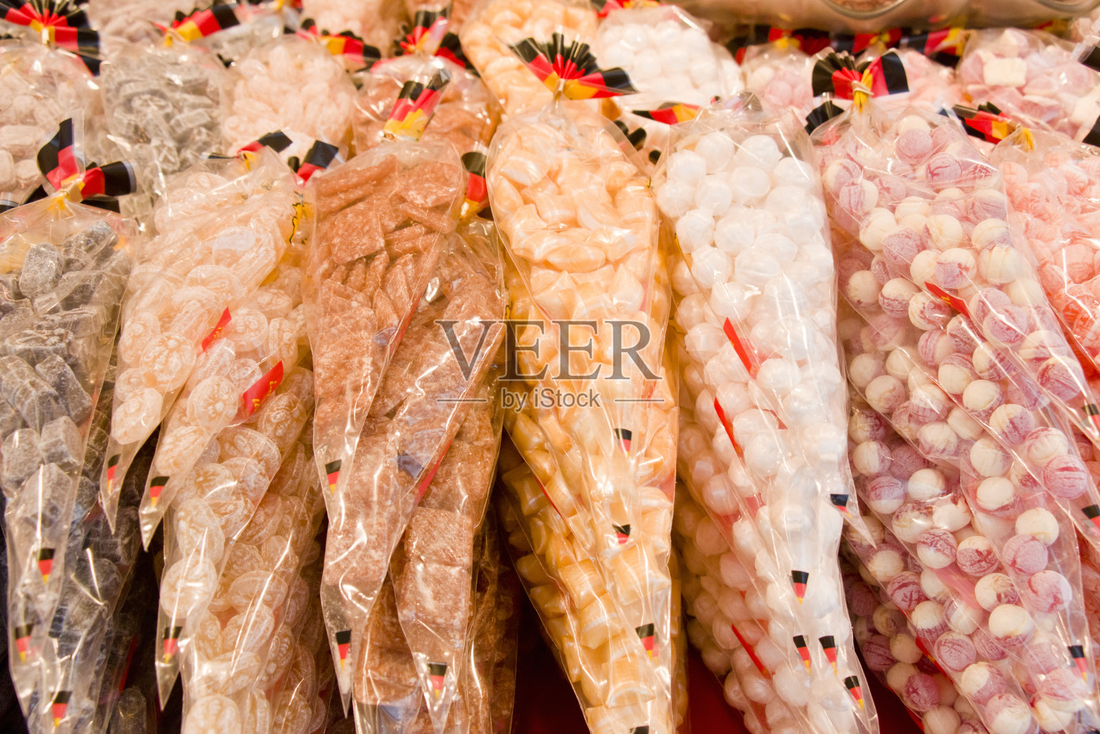 糖果袋的特写照片摄影图片