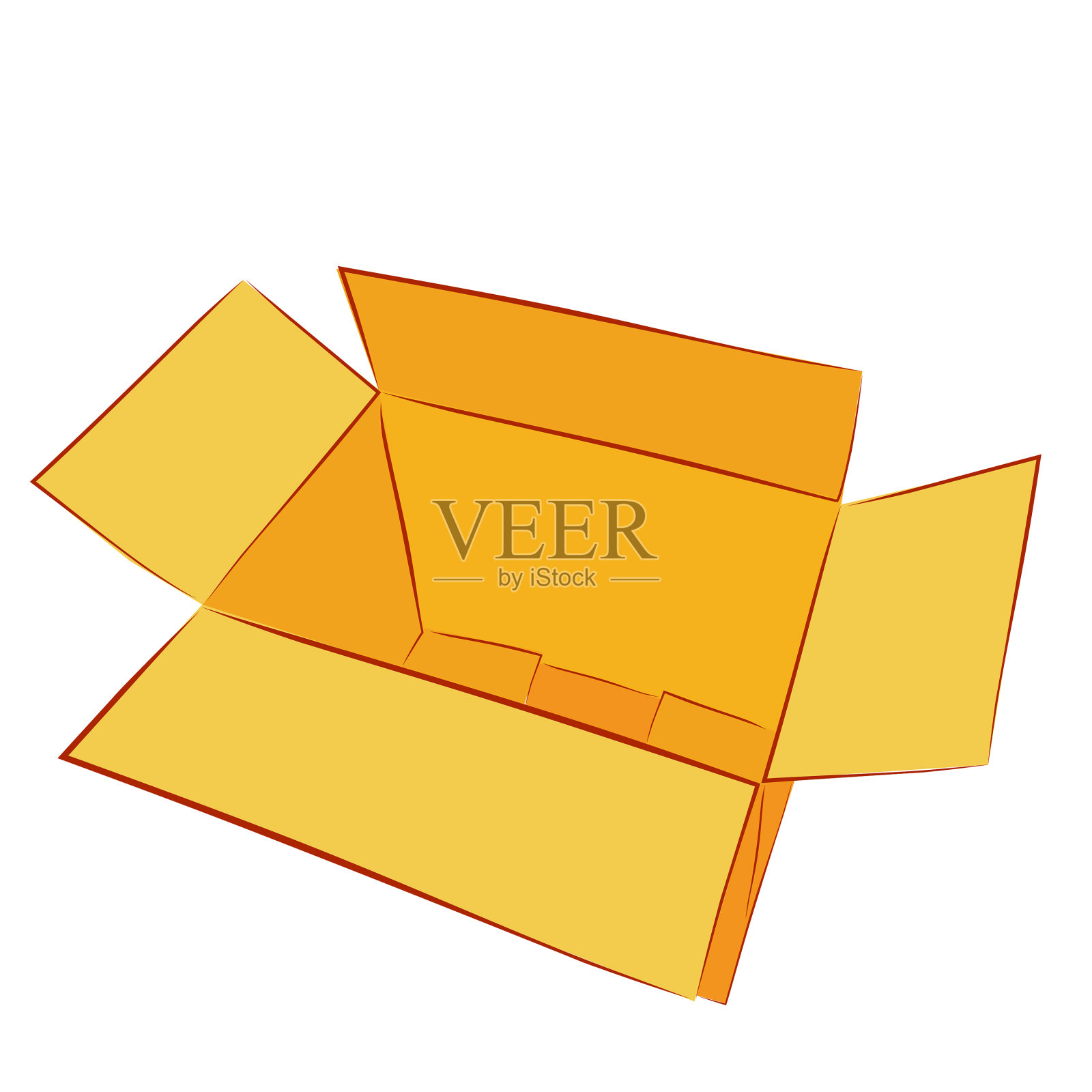 模板-纸板-笔TAB 01 010a设计元素图片