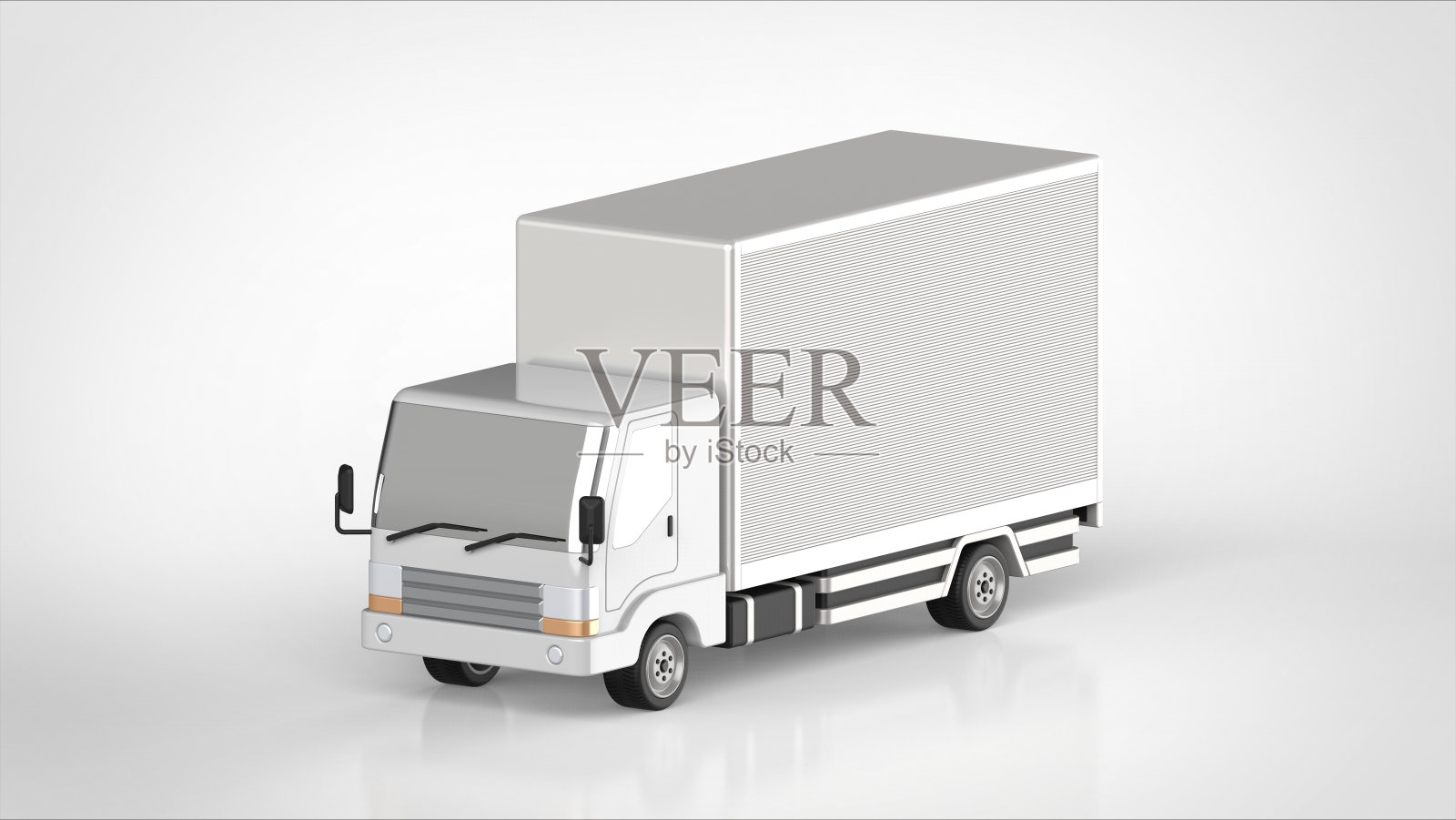 卡车角度3d渲染照片摄影图片