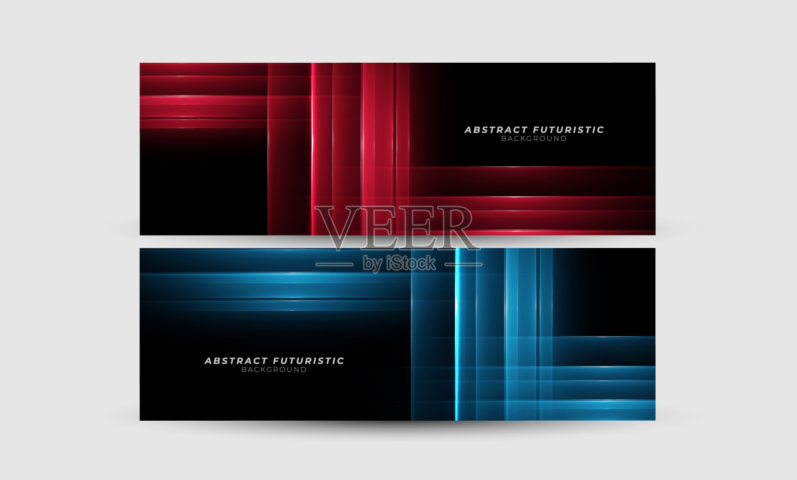 抽象横幅未来主义背景，抽象艺术墙纸。插画图片素材