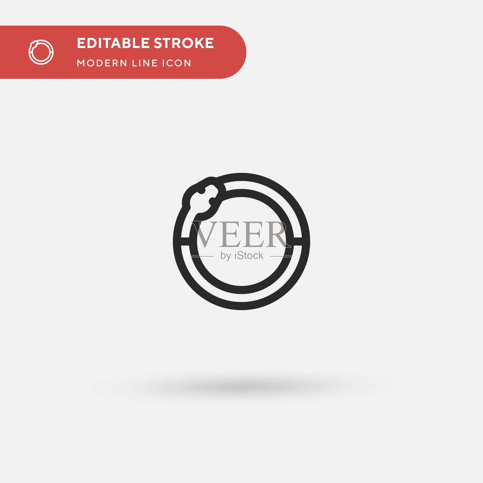 手镯简单的图标符号图标素材