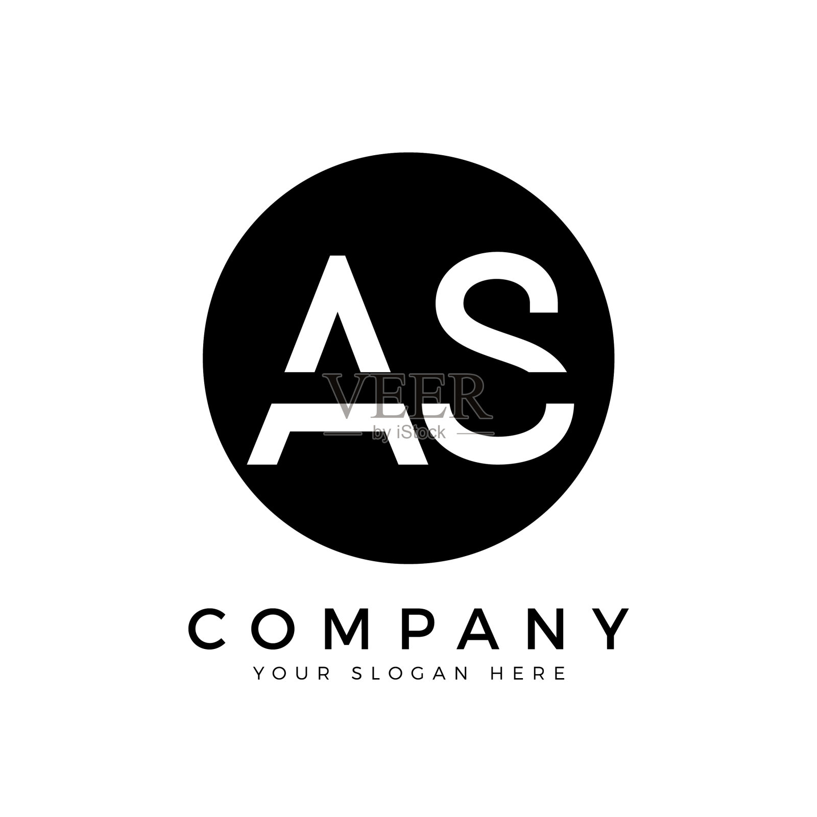 作为标识设计企业排版模板插画图片素材