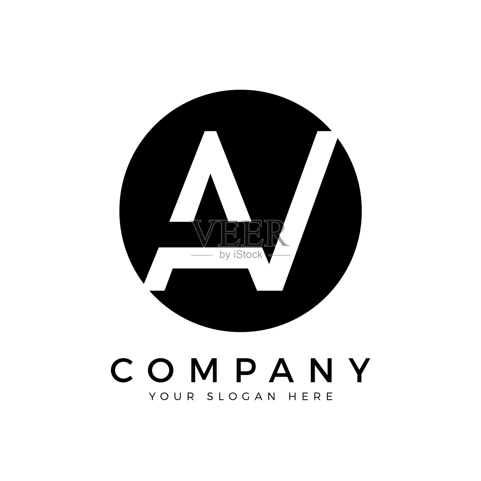 Av标识设计企业排版模板插画图片素材