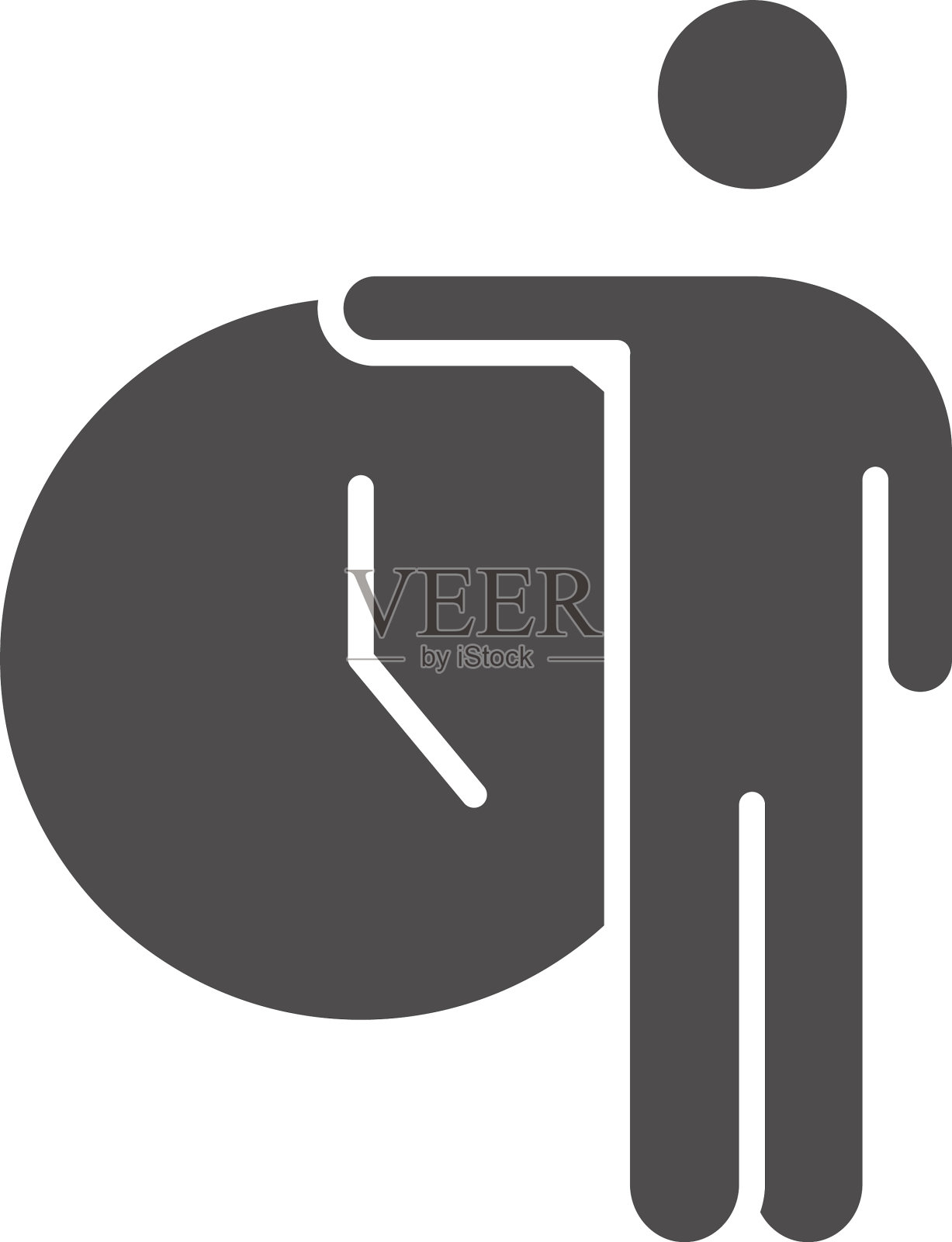 教育学校，教育品格钟时间图标素材