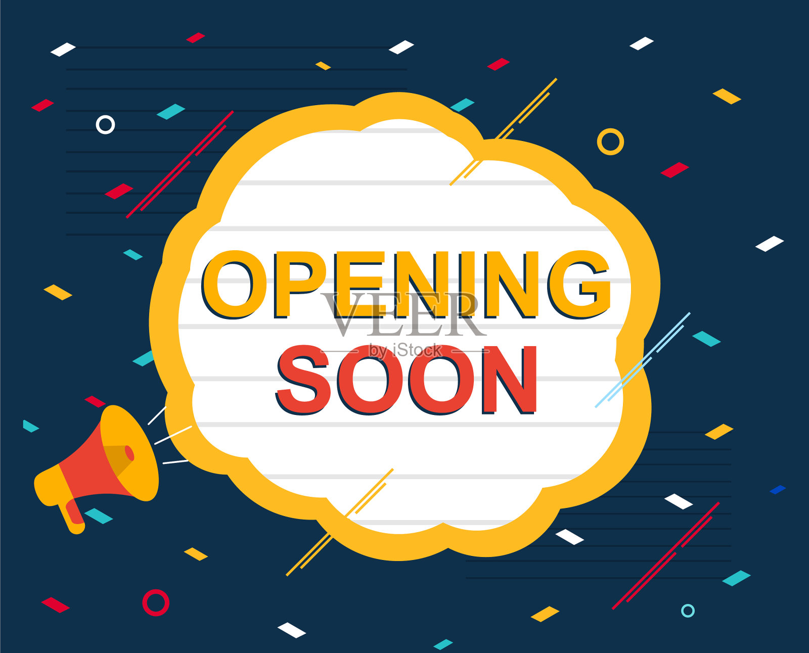 现代开放快平风格设计模板素材