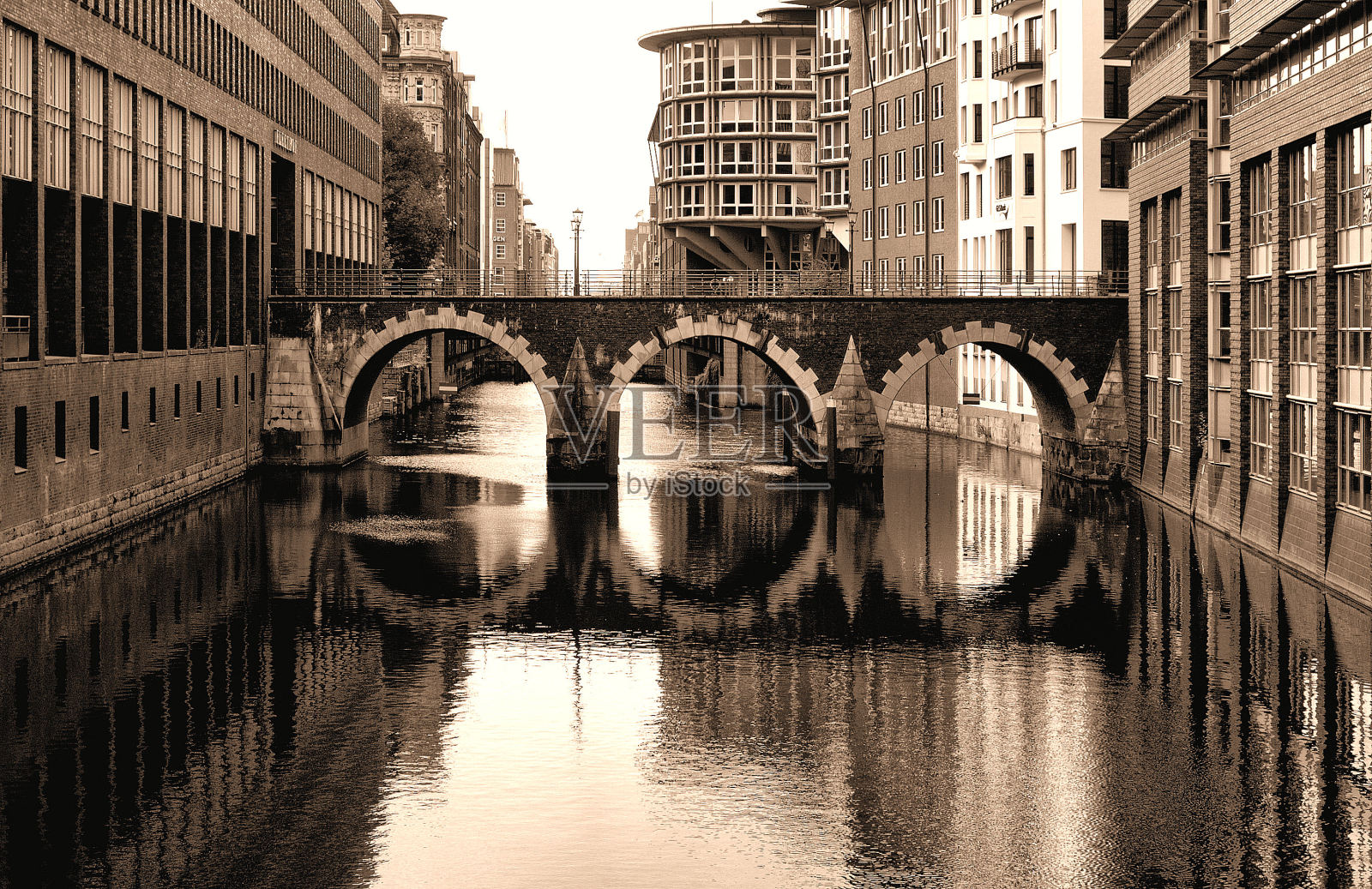 汉堡桥照片摄影图片