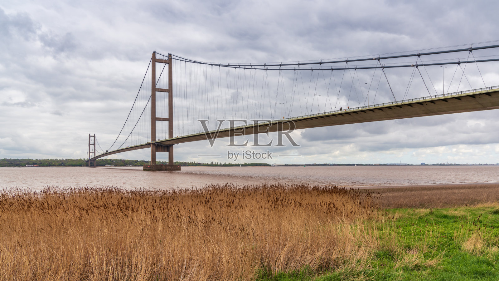 亨伯桥，北林肯郡，英国照片摄影图片