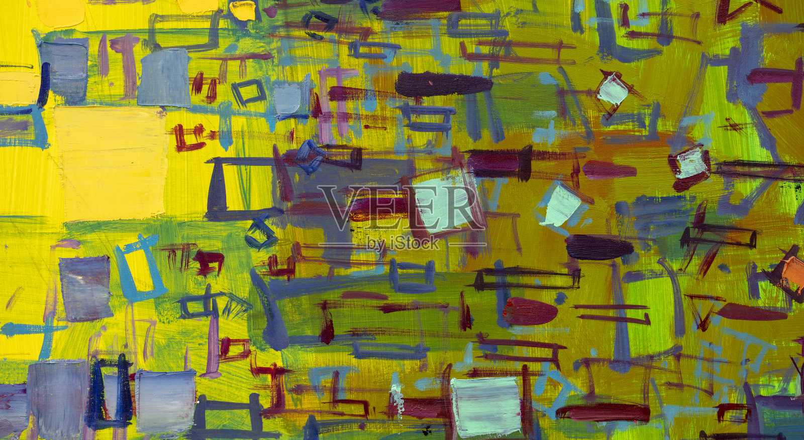 油画、抽象画、手工画插画图片素材