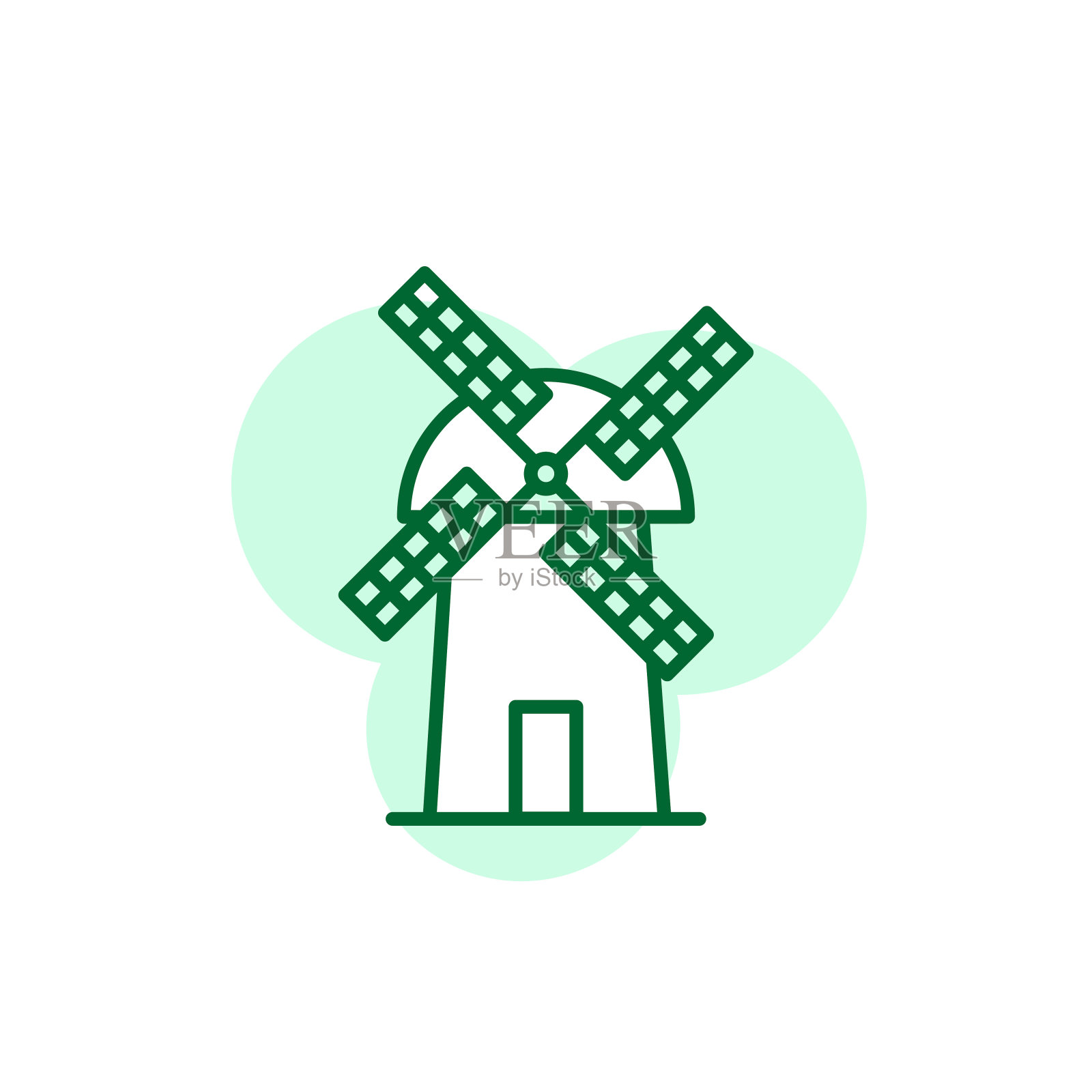 风车图标设计元素图片