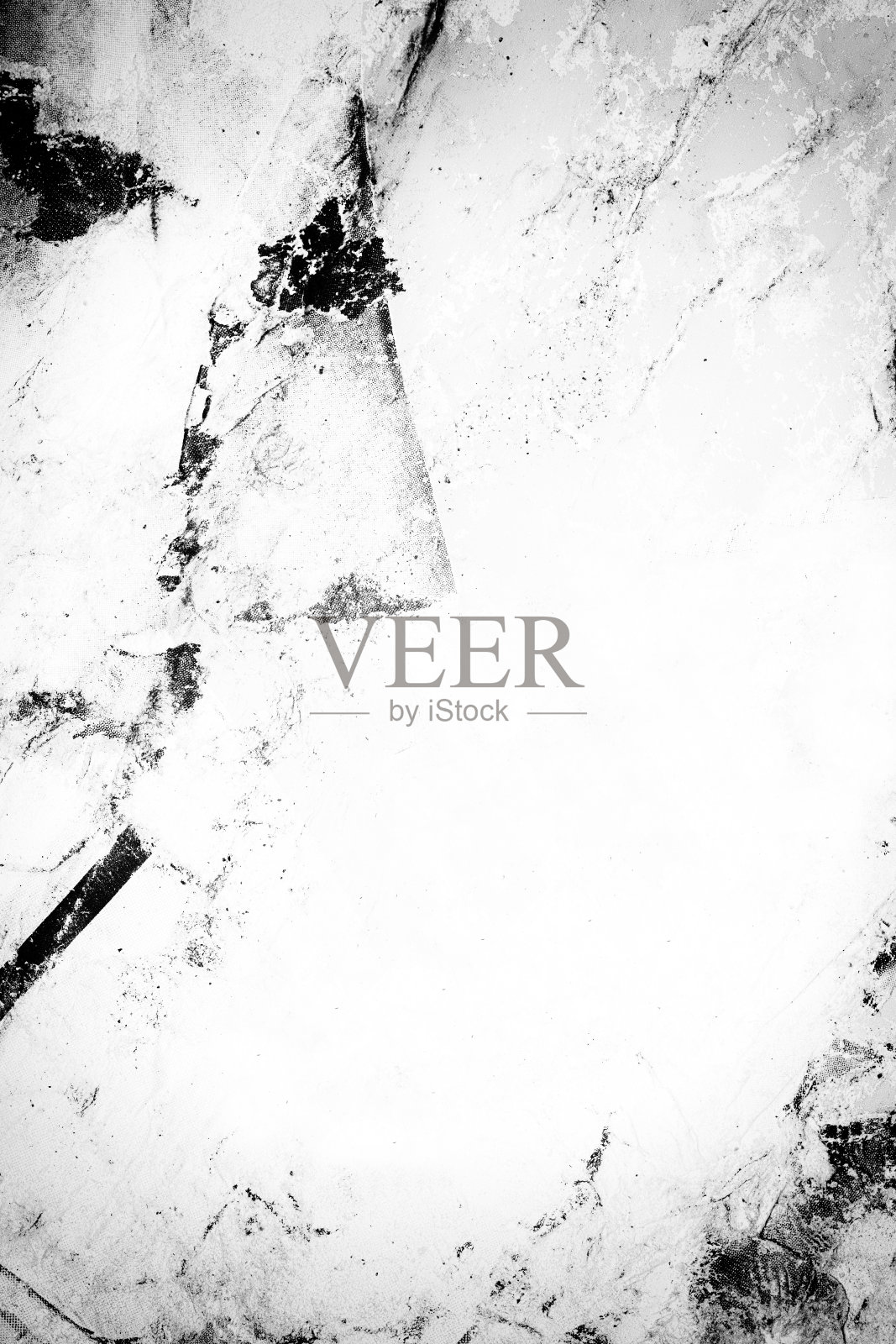 旧的撕破的纸，皱巴巴的海报，垃圾纹理，背景面，背景海报，黑白照片摄影图片