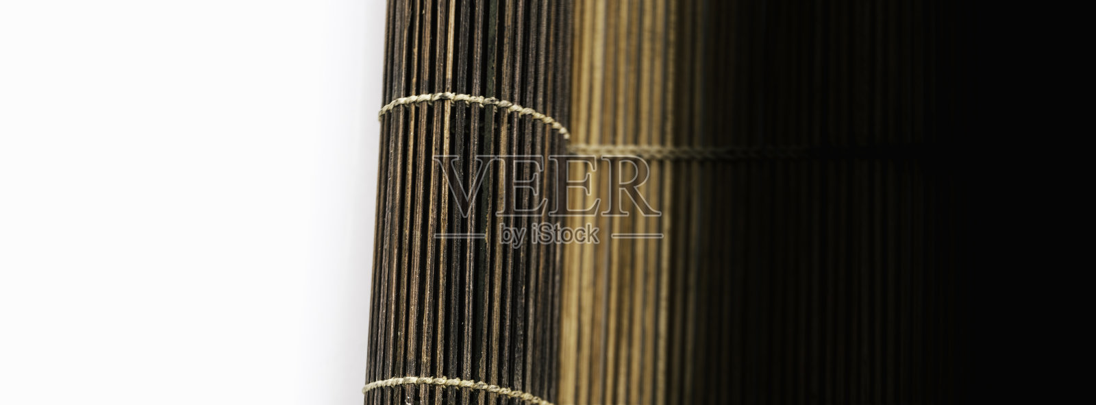 正宗亚洲书法毛笔白底照片摄影图片