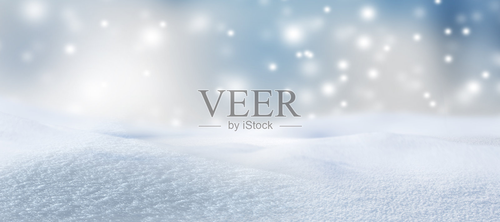 模糊的雪花背景照片摄影图片