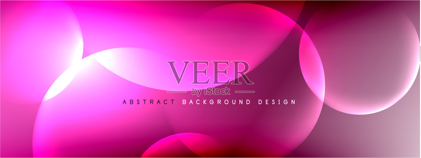 摘要背景液体气泡圈插画图片素材