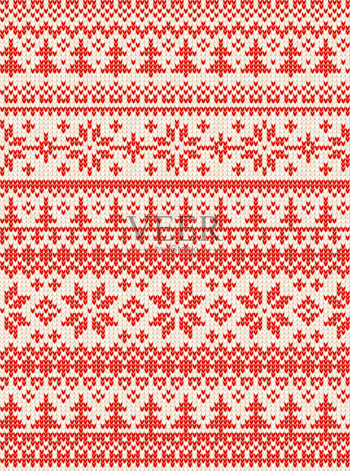 丑陋的毛衣圣诞快乐新年编织插画图片素材