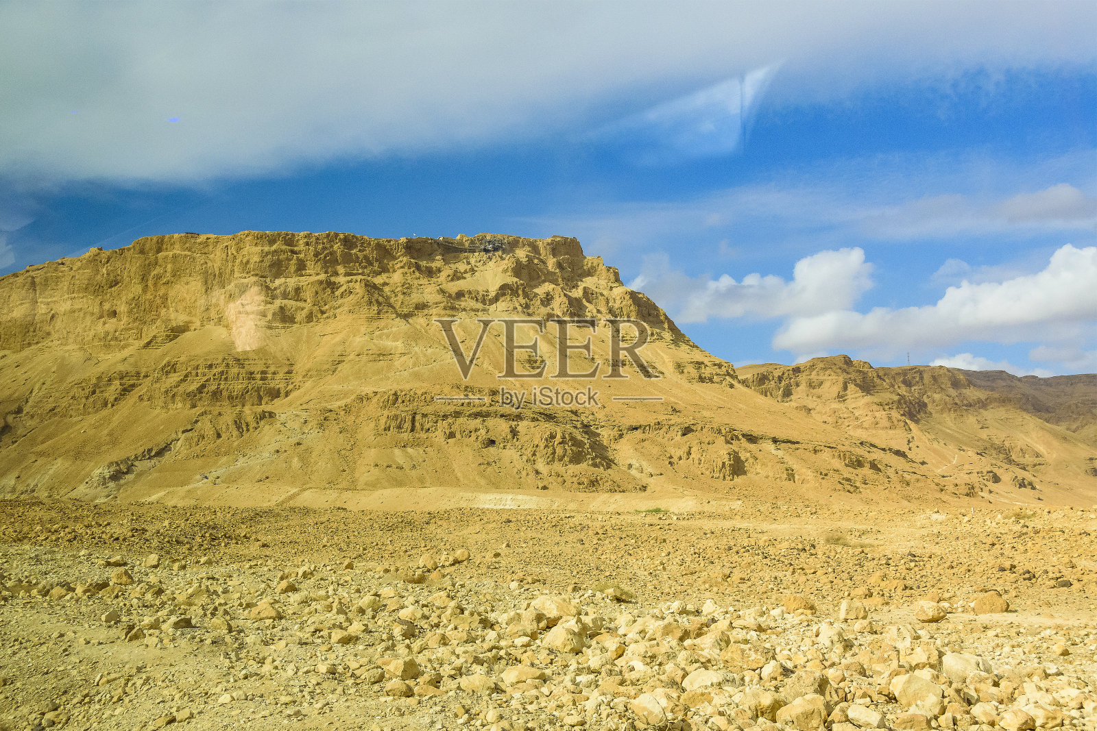 马萨达国家公园，犹太地区，以色列照片摄影图片