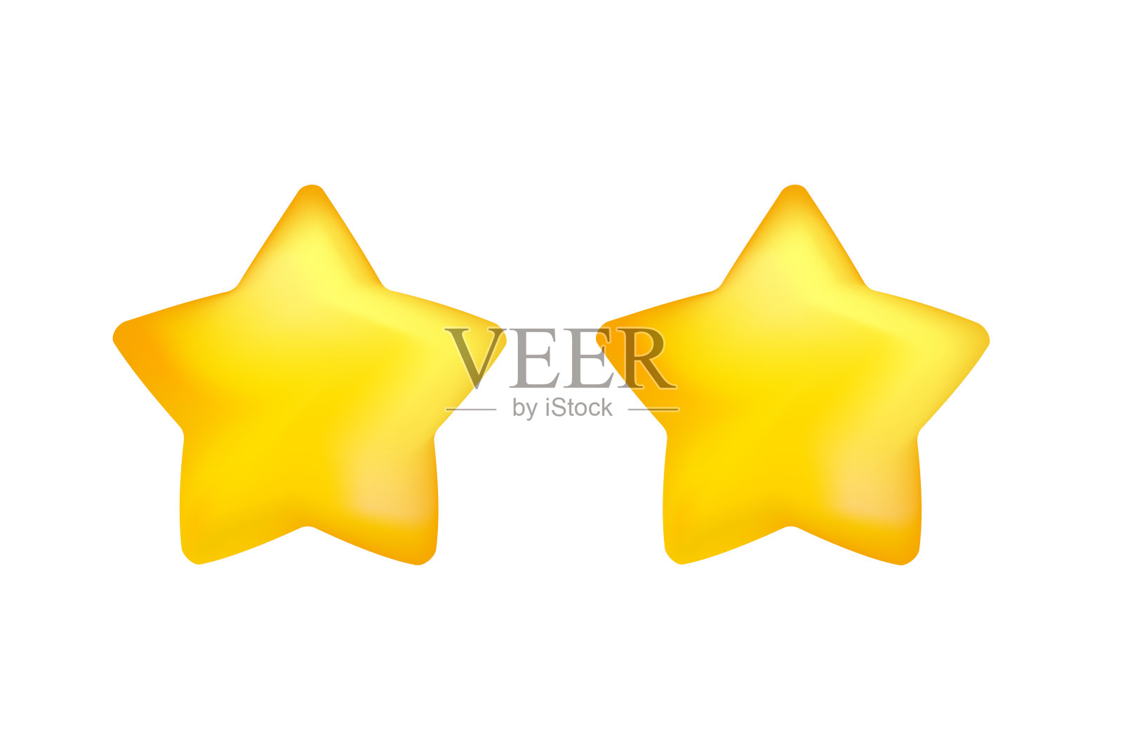 圆形星星的插图设计元素图片