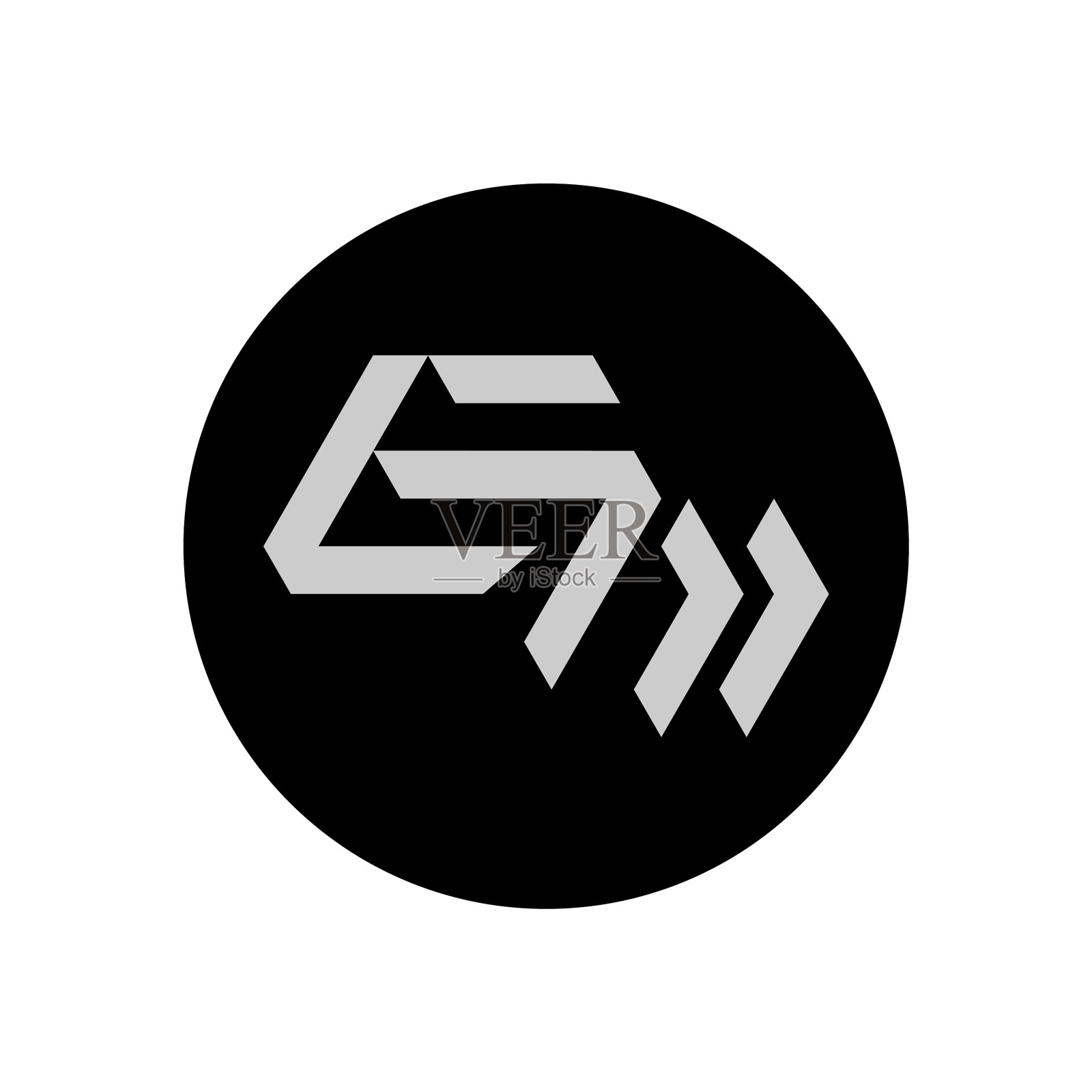 Em字母标志设计风格简约设计元素图片