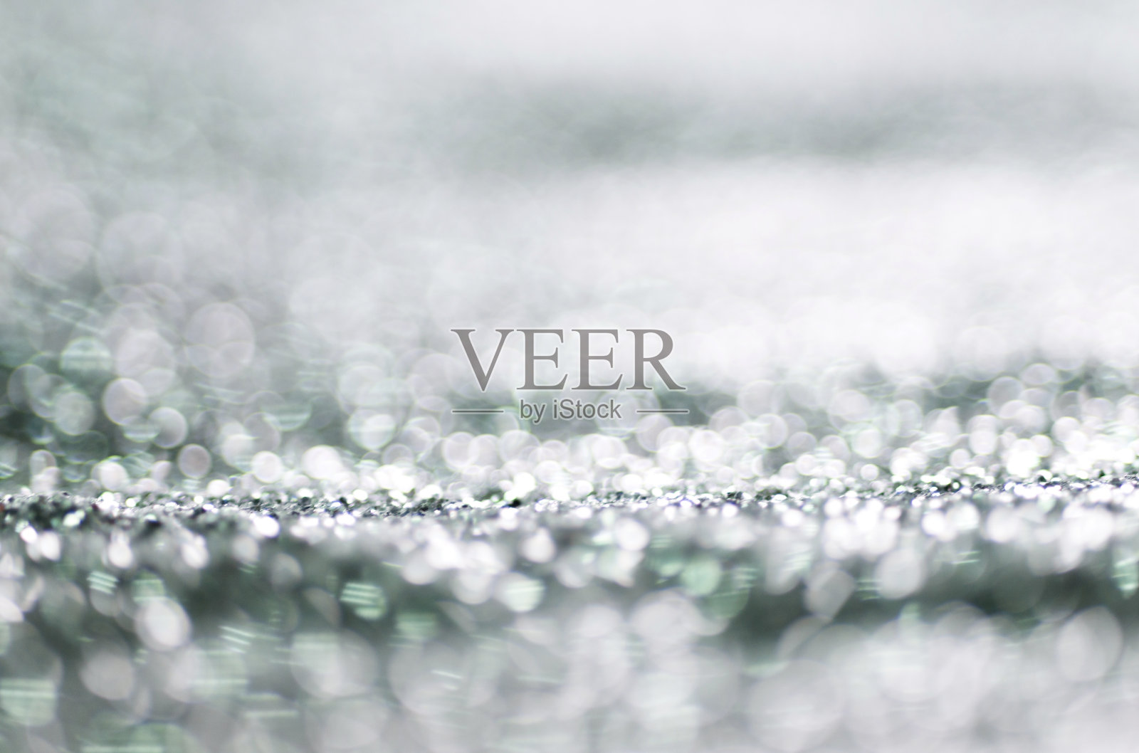 抽象的圣诞背景与银光照片摄影图片