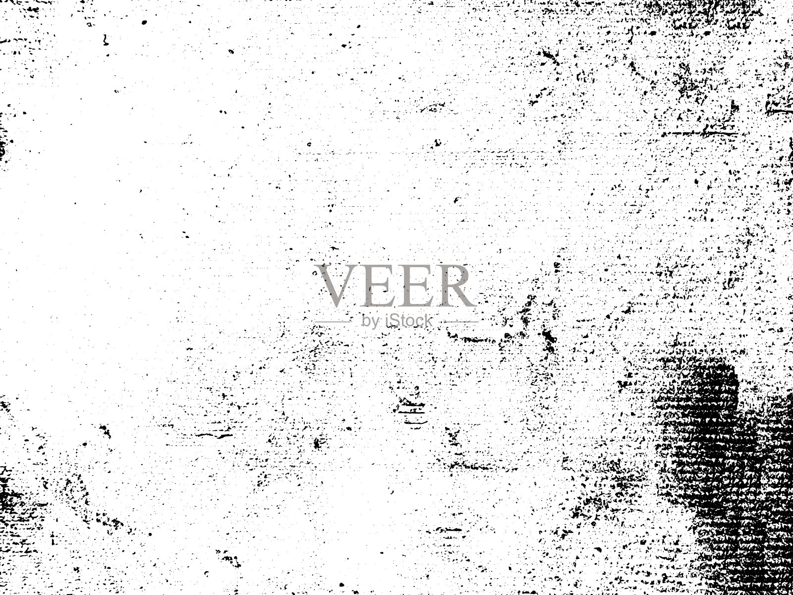 黑白垃圾。窘迫叠加纹理。抽象表面灰尘和粗糙脏墙的背景概念。插画图片素材