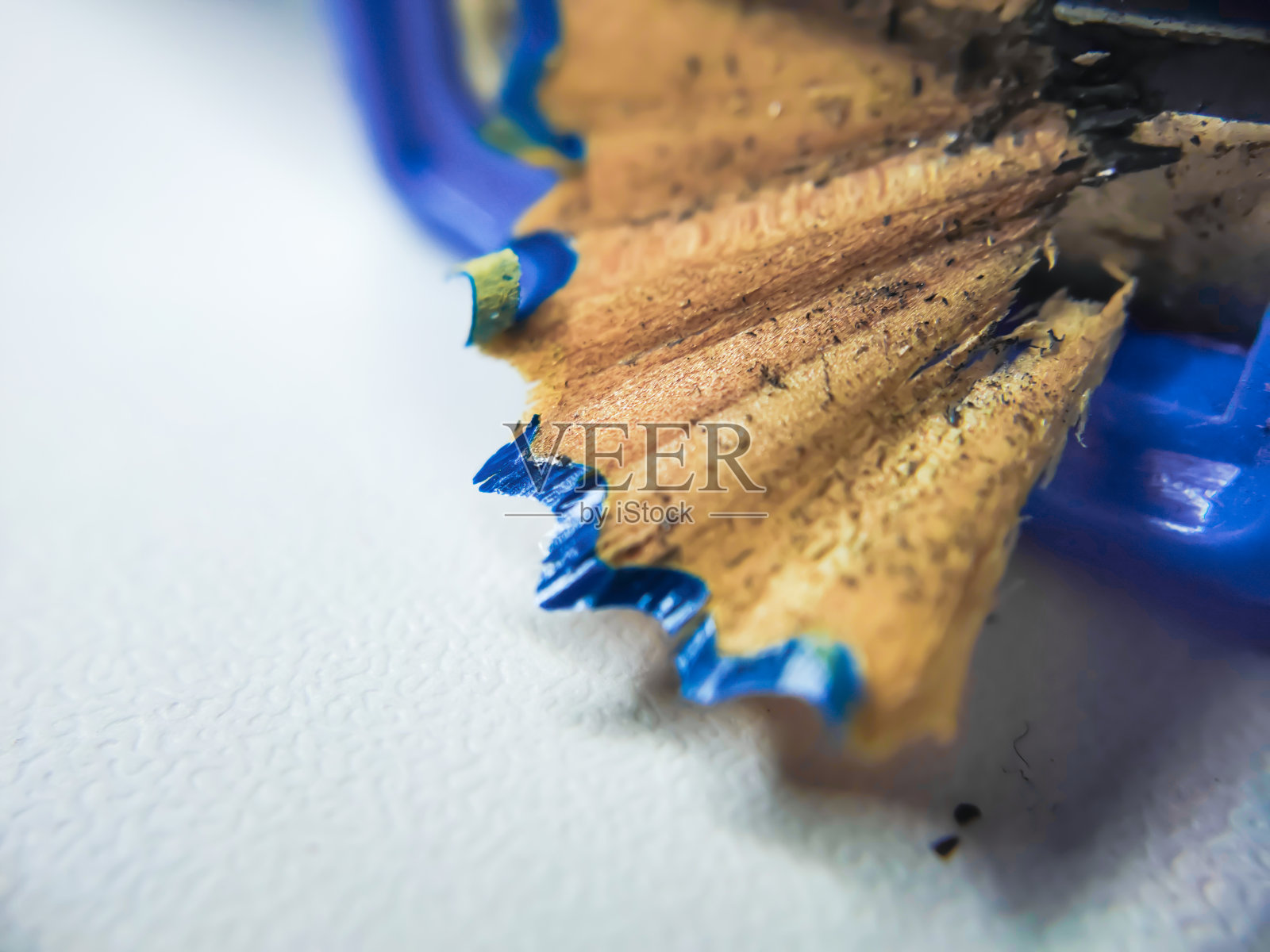 卷笔刀的木头垃圾照片摄影图片