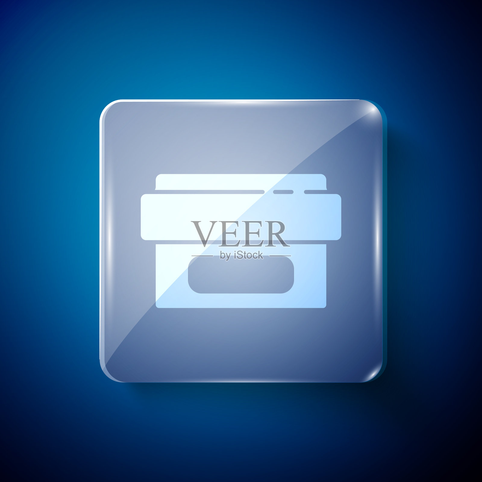 白色药膏霜管药icon孤立插画图片素材