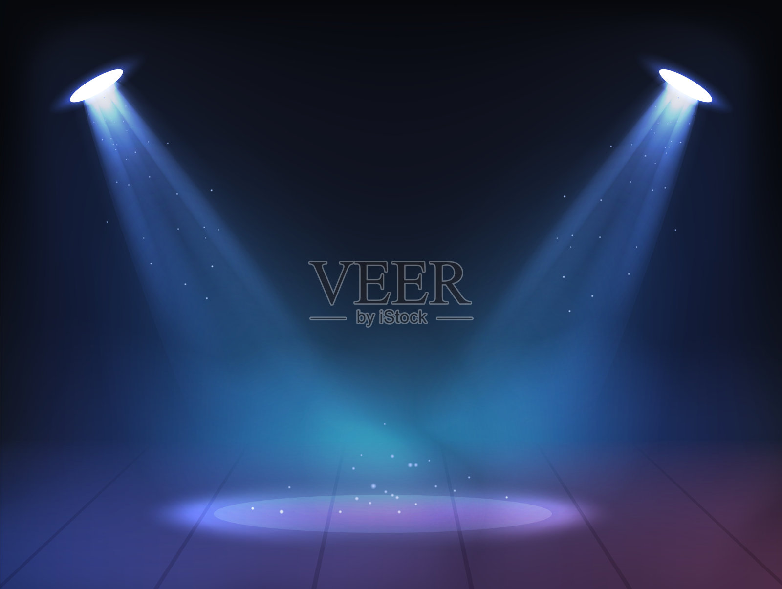 高质量的现实运动灯光为您的设计。孤立的向量元素设计元素图片