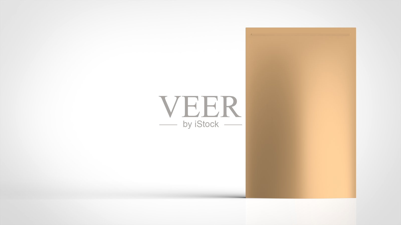 牛皮纸包前右3d渲染照片摄影图片