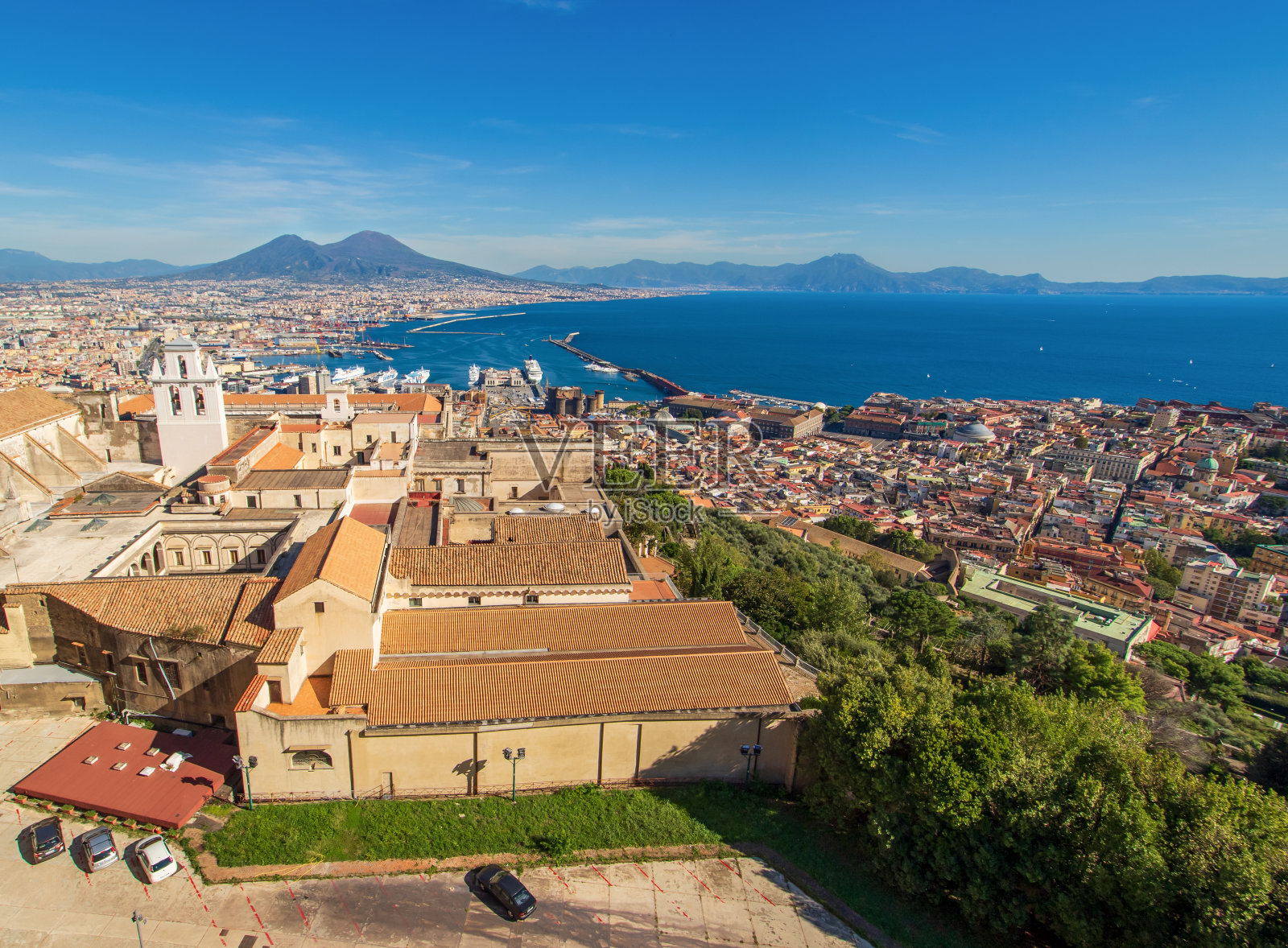 意大利那不勒斯湾照片摄影图片