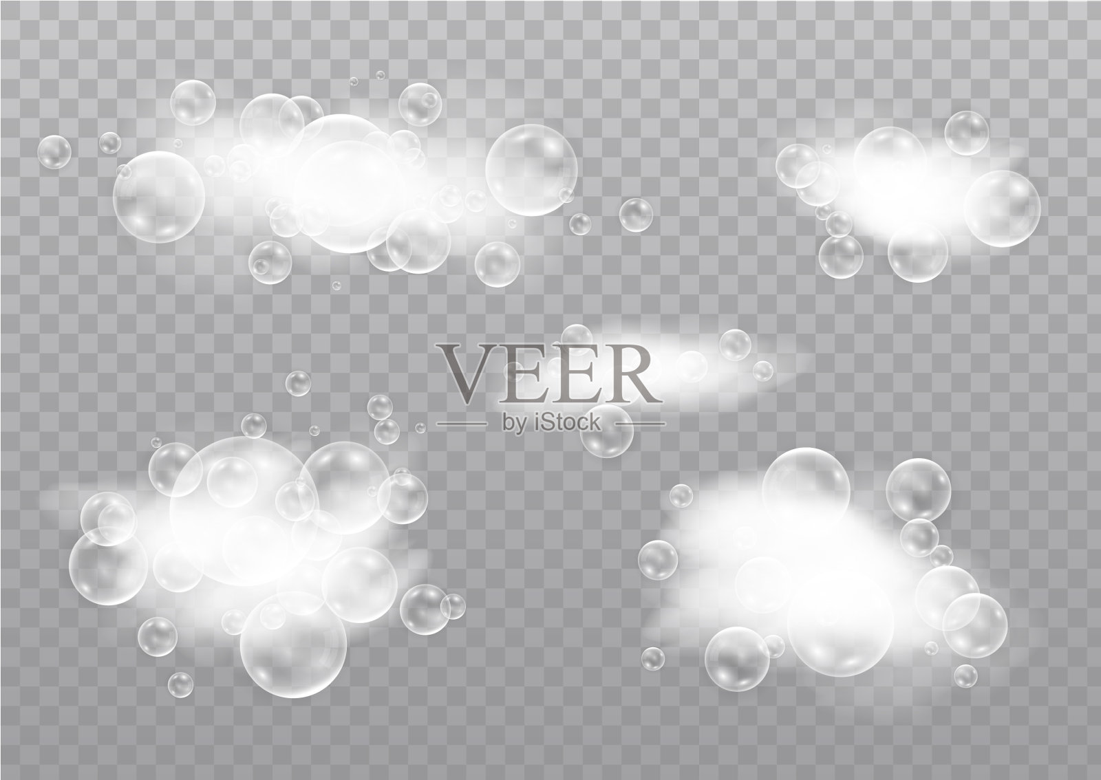 泡沫和泡沫插画图片素材