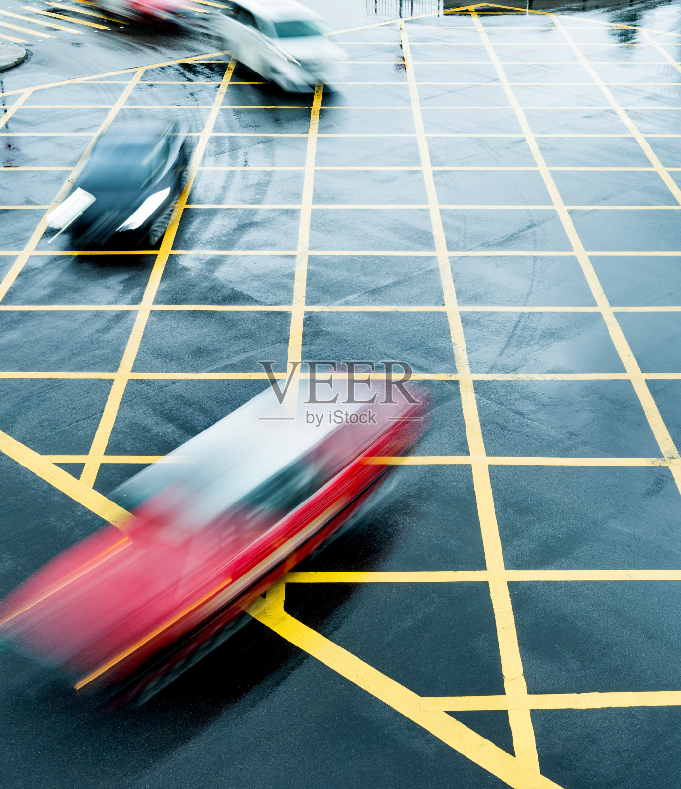 车辆行驶不得停车照片摄影图片