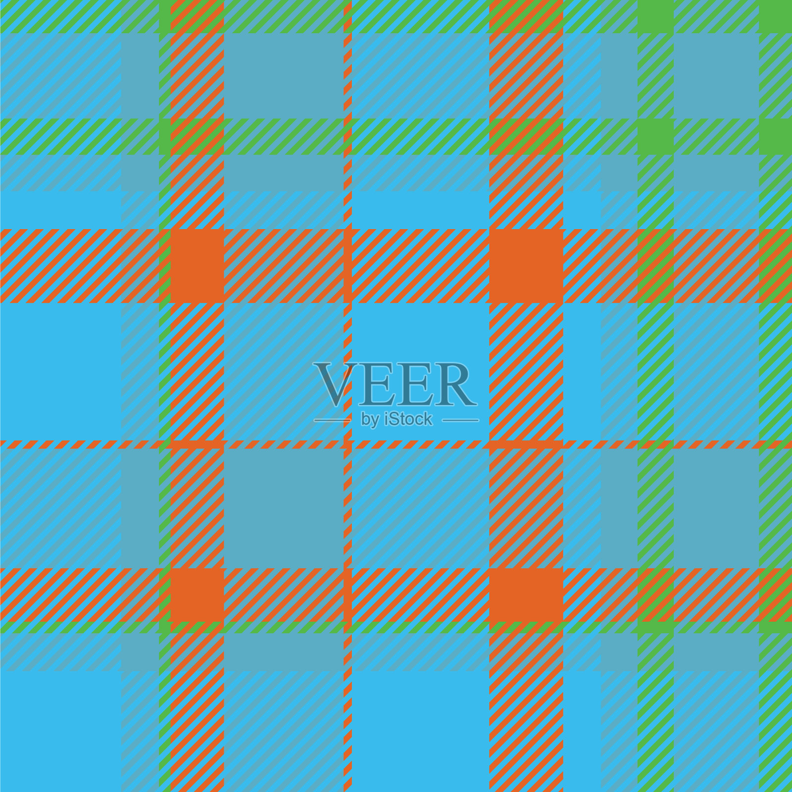 苏格兰格子无缝格子图案复古插画图片素材