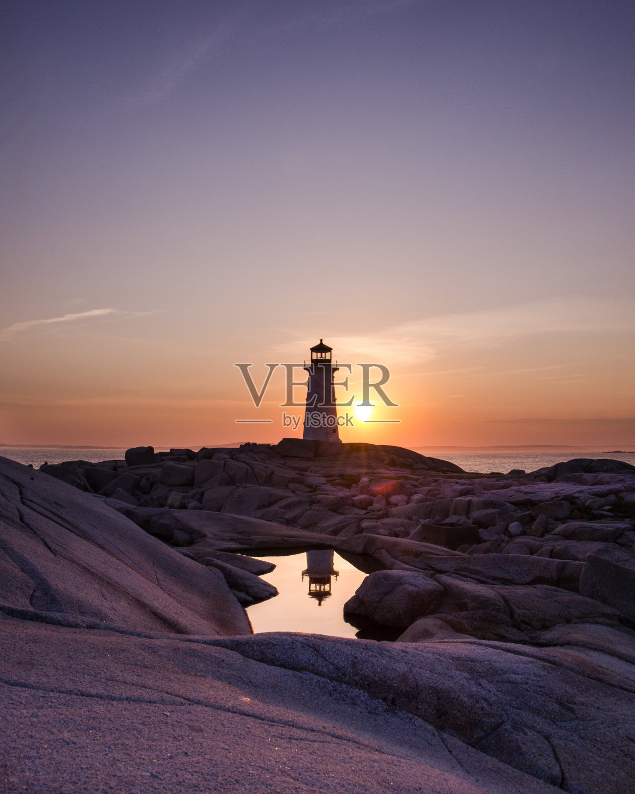 佩吉的湾灯塔照片摄影图片