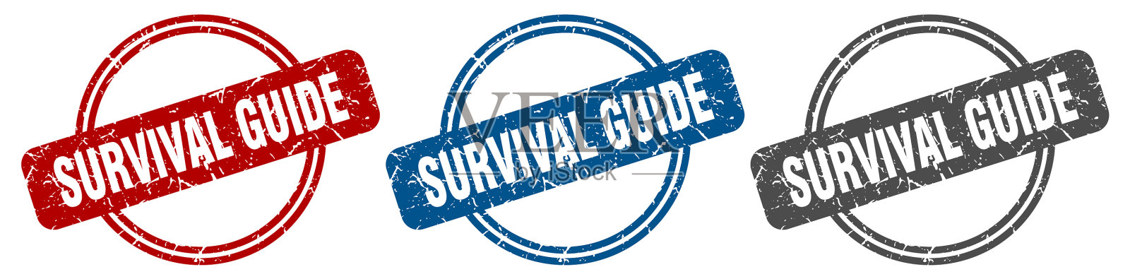 生存指南邮票生存指南标志生存插画图片素材