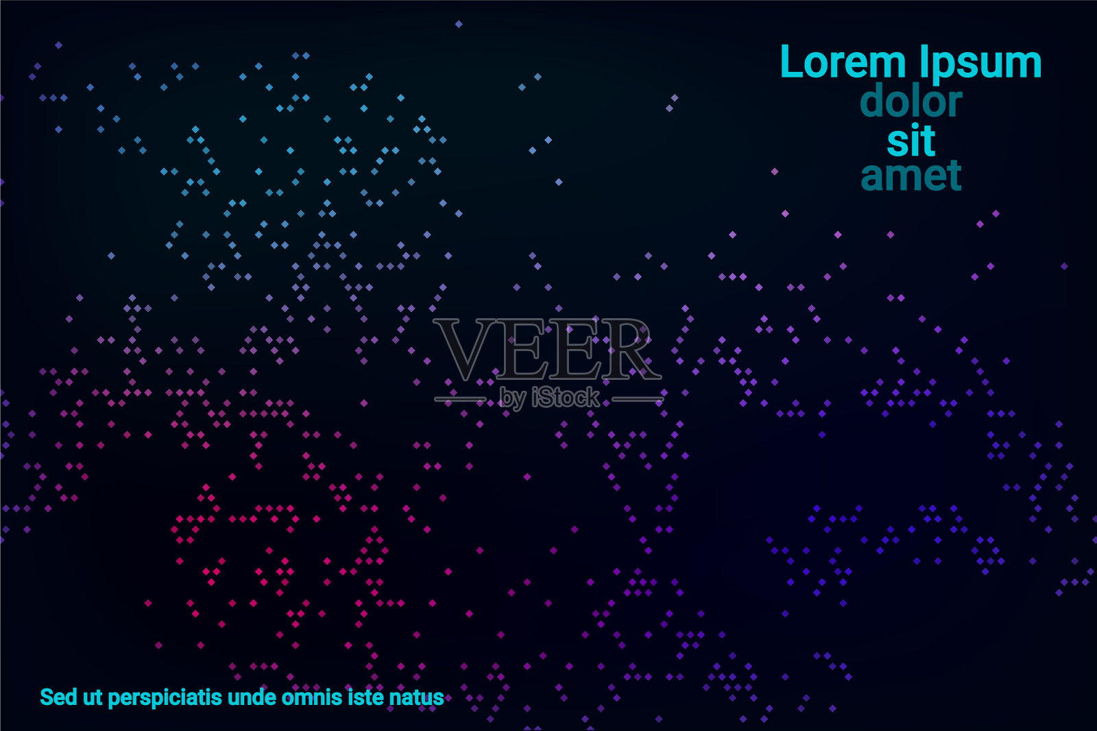 霓虹灯的背景插画图片素材