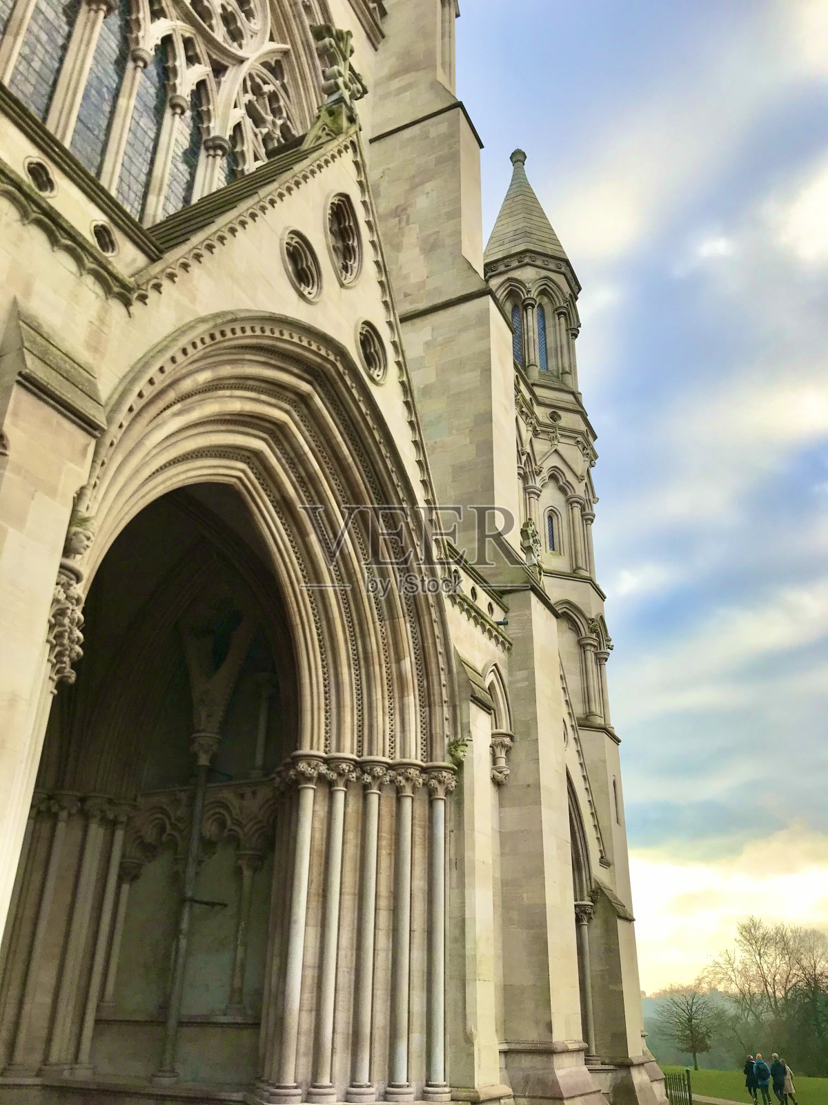 圣奥尔本斯大教堂照片摄影图片