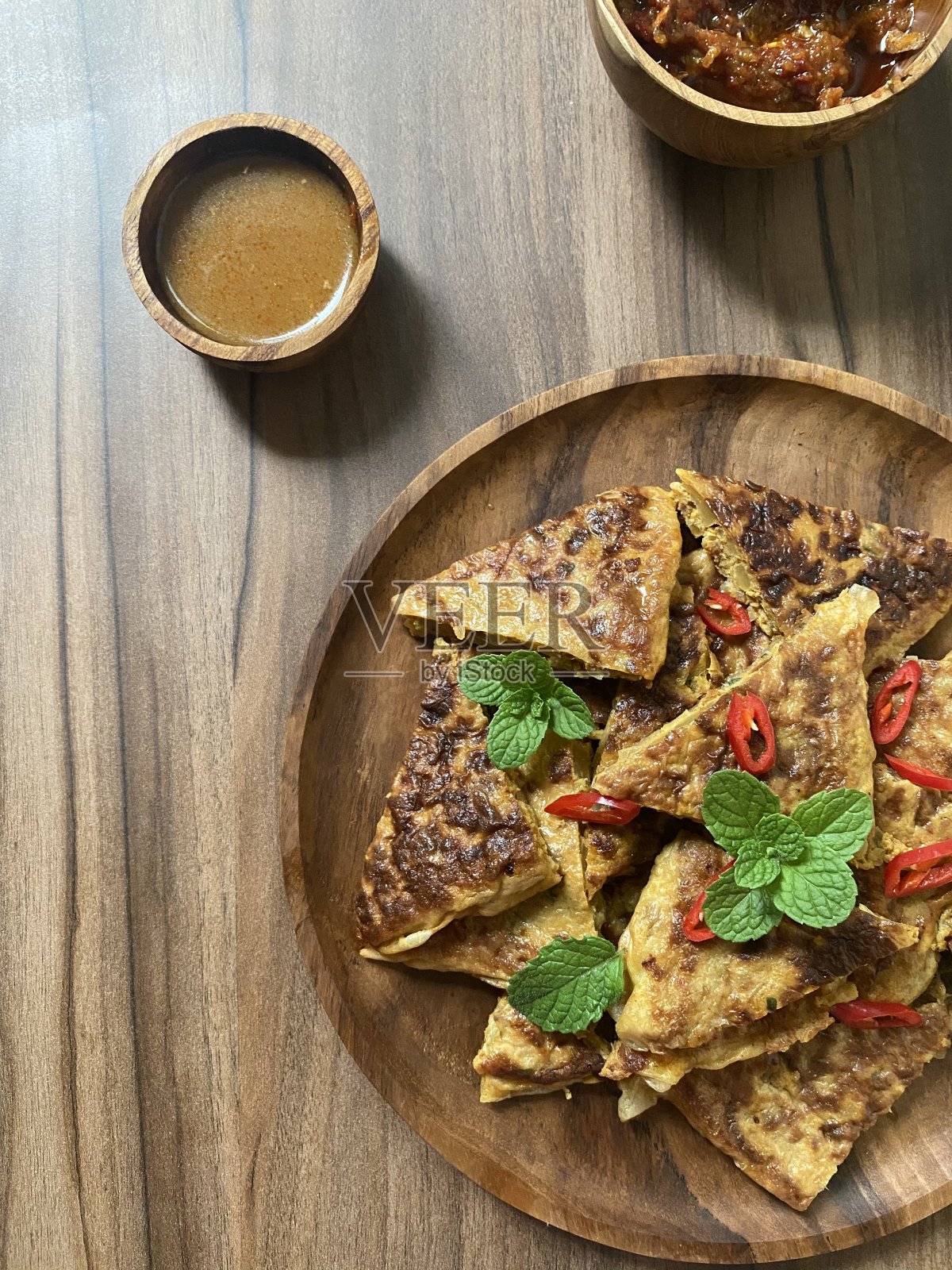Murtabak Daging(肉类)照片摄影图片