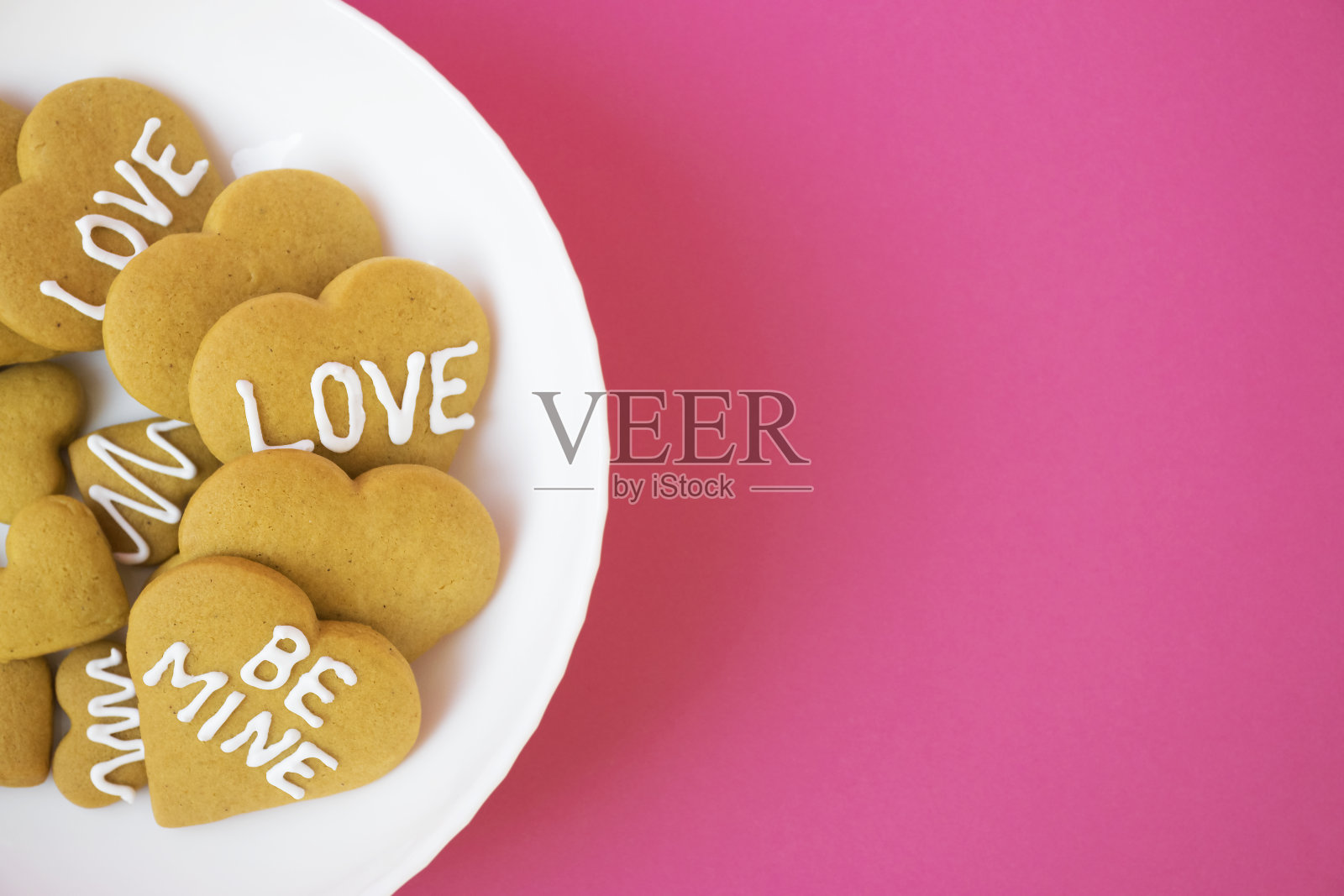 板withheart饼干照片摄影图片