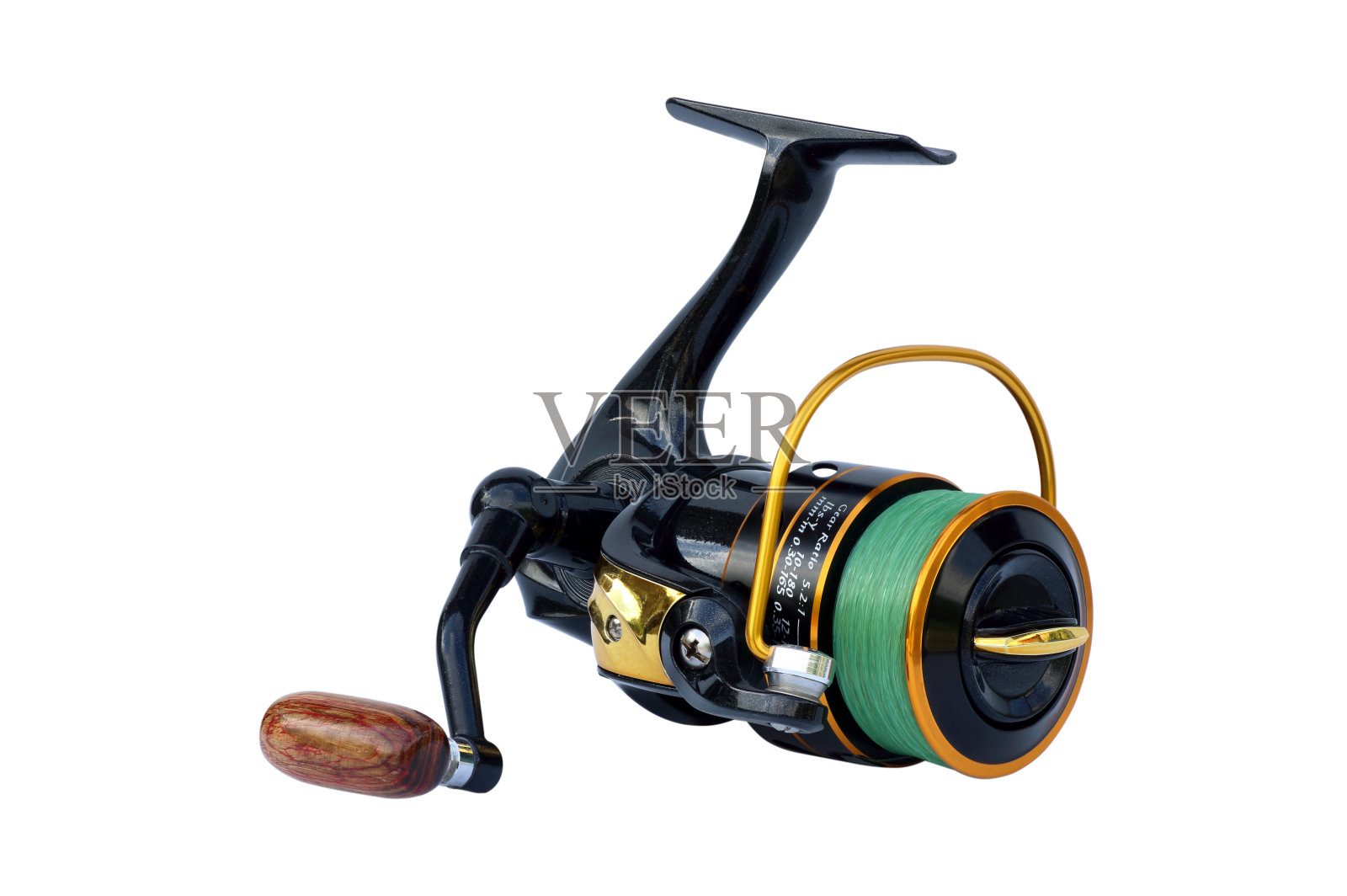 孤立在白色背景上的渔轮照片摄影图片