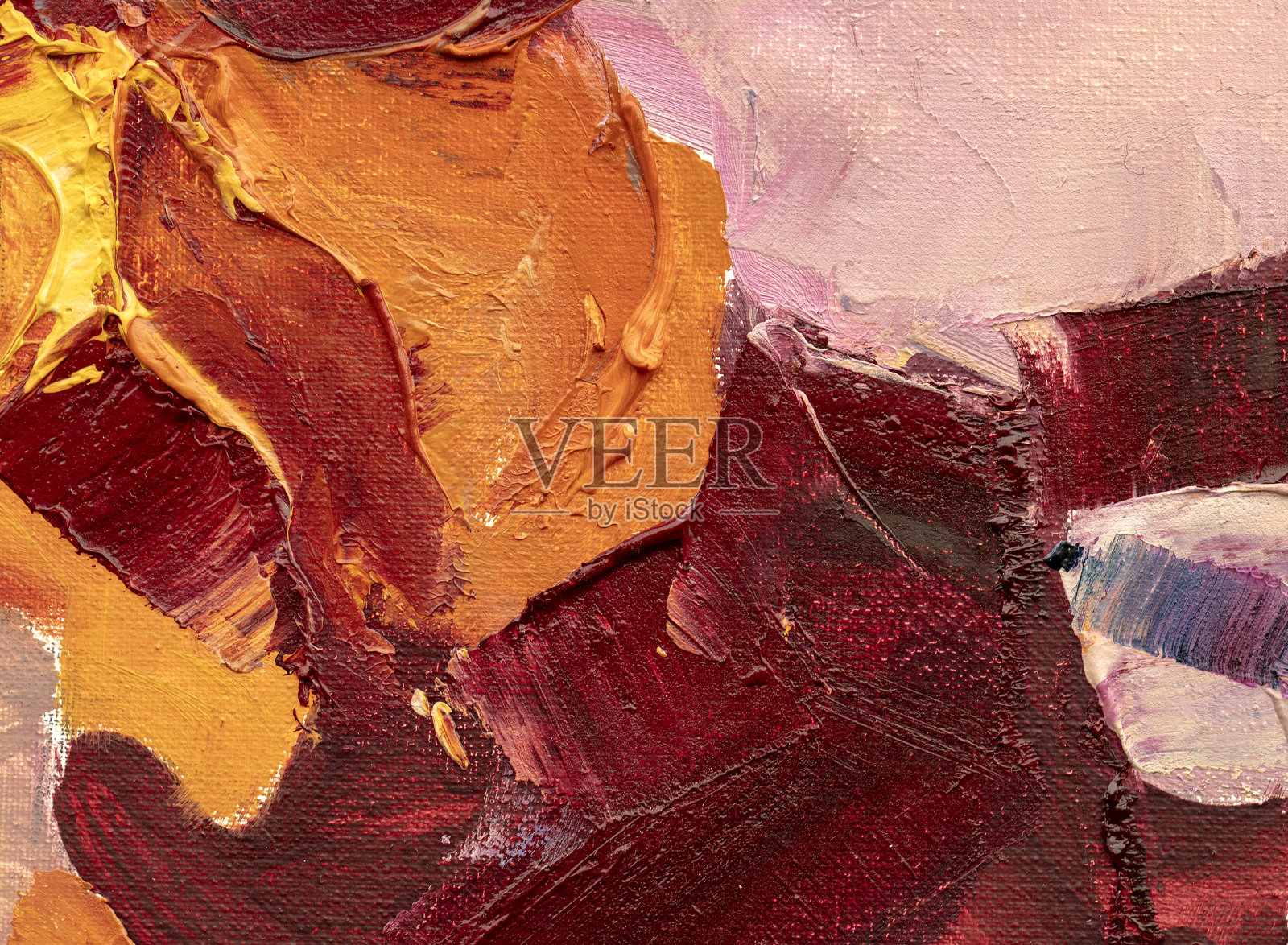 油画、抽象画、手工画插画图片素材