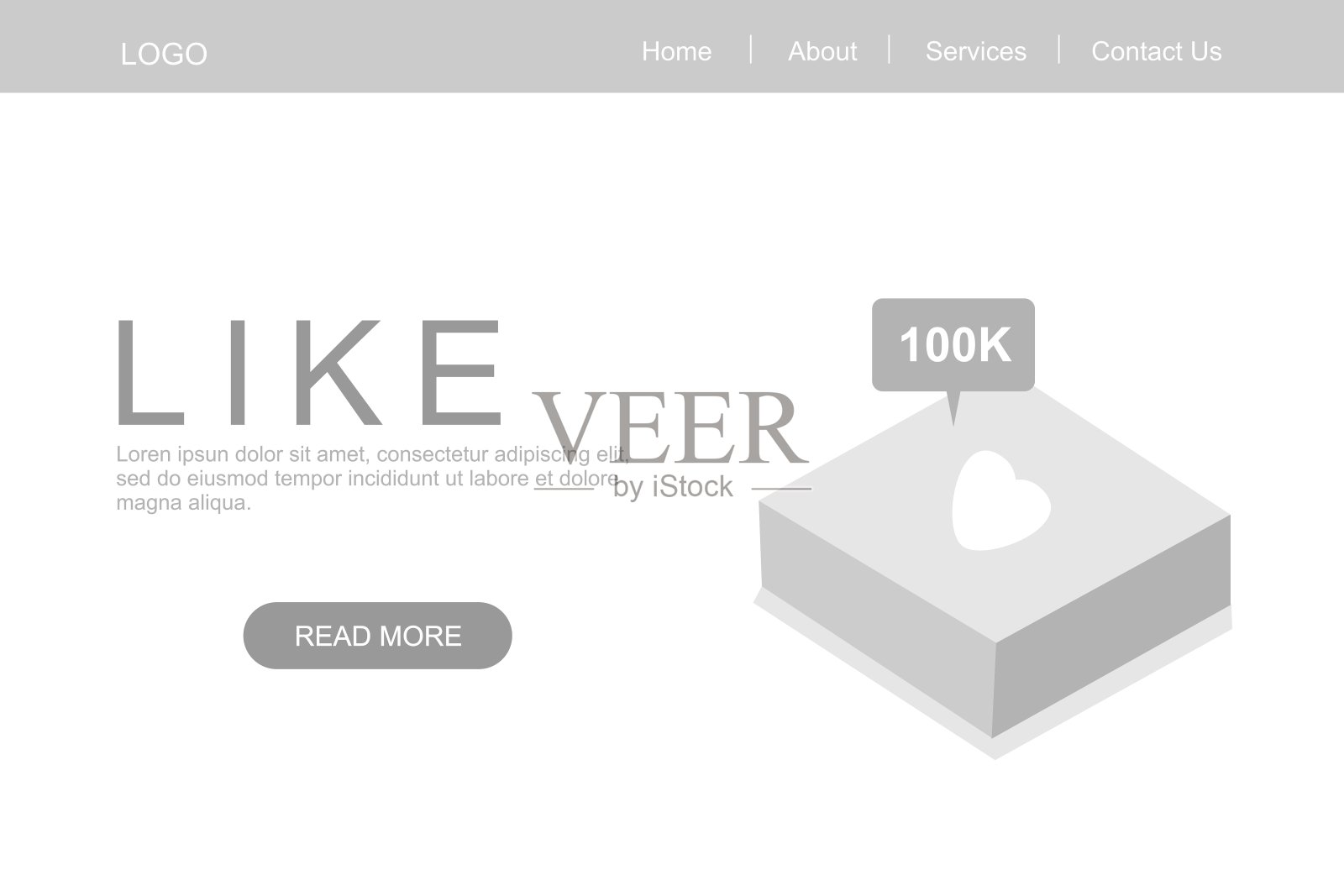 Web显示插图插画图片素材